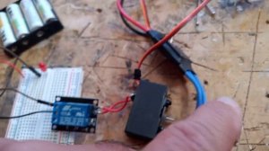 Control of a relay through Flysky FS-I6