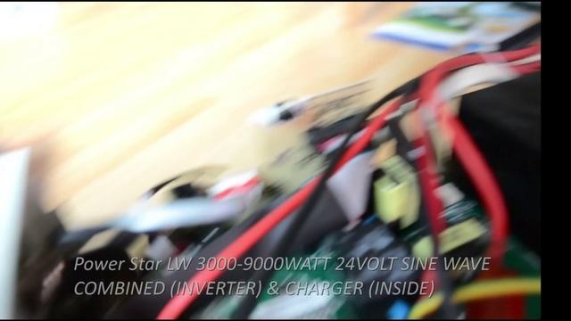 (INSIDE) Power Star LW 3000-9000WATT SINE WAVE COMBINED (INVERTER) & CHARGER смотреть онлайн