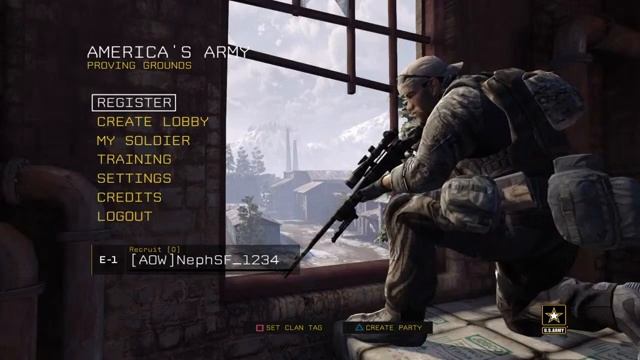 NEW America's Army : PROVING GROUNDS UPDATE смотреть онлайн