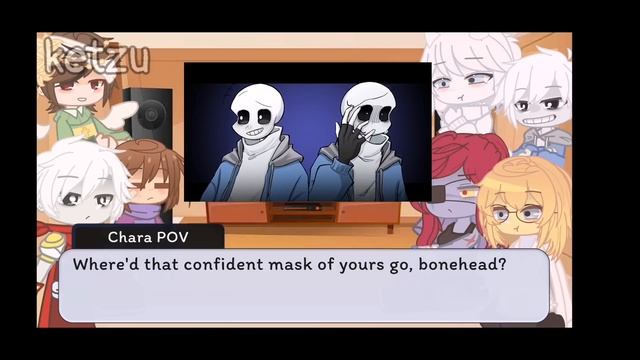 Undertale reacts to bad sanses // Part 1/? // Half remake // Ketzu смотреть онлайн