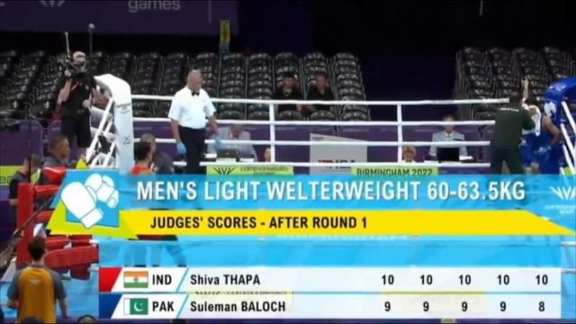 Birmingham Commonwealth Games 2022 | Shiva thapa ne Boxing me Pakistan ke Suleman ko dho dala смотреть онлайн