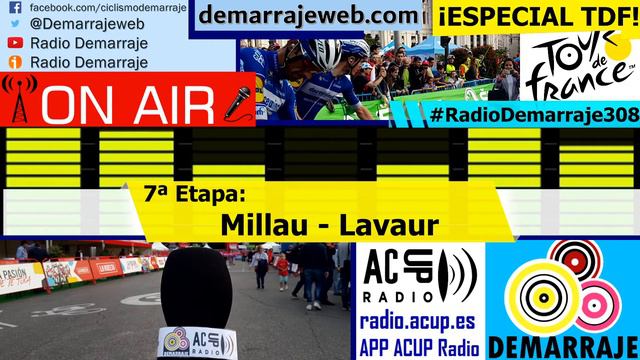 #RadioDemarraje308 - 7º Etapa #TDF2020 смотреть онлайн