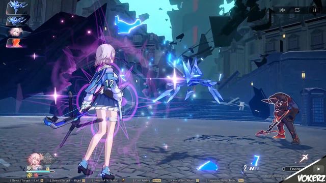 March 7, Animation Skill and Ultimate | Honkai Star Rail CBT 1 смотреть онлайн