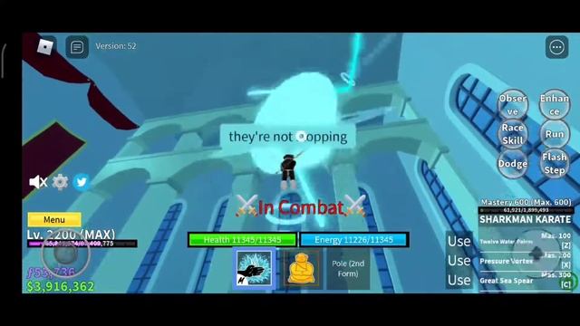 Honor hunting with Sharkman Karate + Pole V2 in Third sea Blox Fruits | Roblox смотреть онлайн