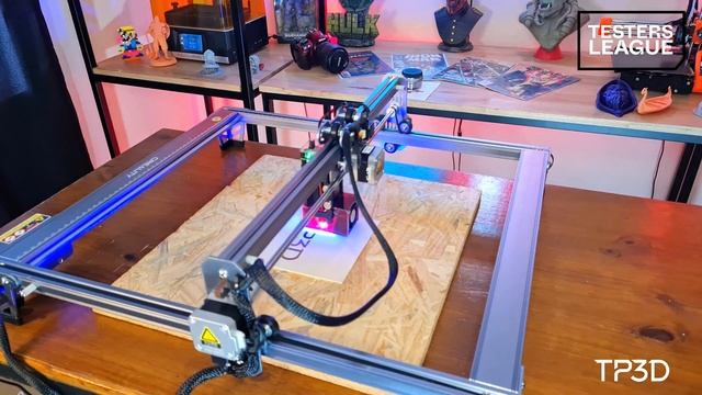CREALITY CR-LASER FALCON 5W: la mejor grabadora láser para principiantes смотреть онлайн