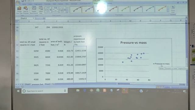 2018 04 28 C3 C4 pressure on feet data processing in Excel completed смотреть онлайн