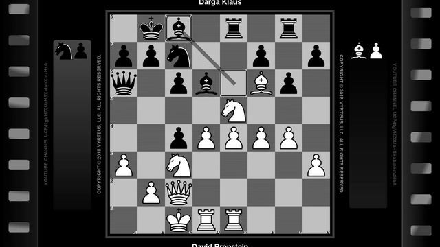 Bronstein: 130 Best Games (#77 of 130): David Bronstein vs. Darga Klaus смотреть онлайн