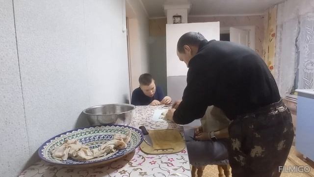 готовлю баранью требуху. начинëнная требуха. готовлю в казане. смотреть онлайн