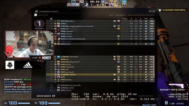 MONESY PLAYS DEATHMATCH / FFA (CS:GO)
