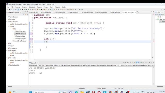 4.Java in Tamil | System.out.println() | System.out.print()|System.out.printf()|print in java outpu смотреть онлайн