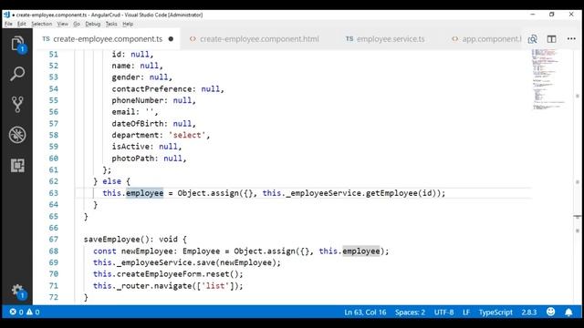 Edit form in angular смотреть онлайн