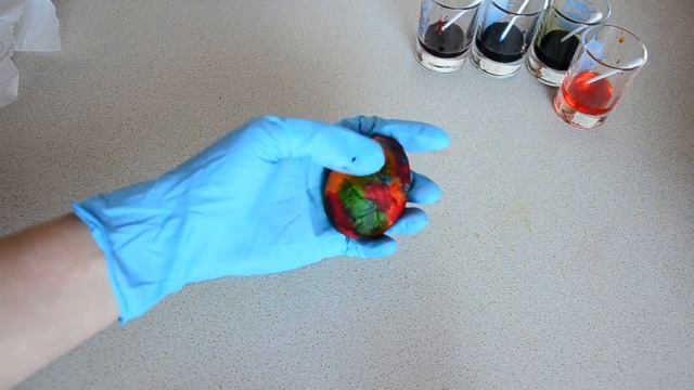 КАК КРАСИВО и быстро ПОКРАСИТЬ ЯЙЦА / Подготовка к ПАСХЕ красим Яйца