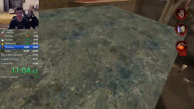 Postal 2: SMSS% Speedrun in 23:35 (Loadless 21:50) смотреть онлайн