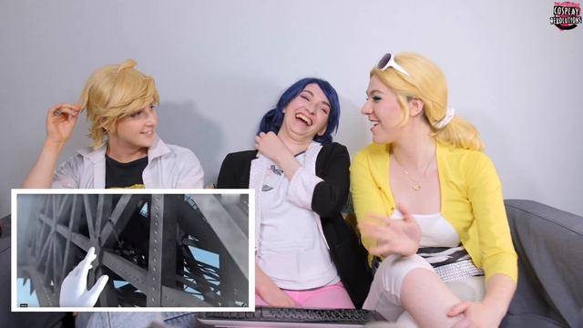 Cosplayers React to Miraculous Ladybug - "Chat Blanc" ? смотреть онлайн