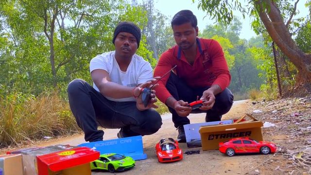 RC Lamborghini  Ferrari  BMW  SuperCar Unboxing And Testing - Unic Experiment