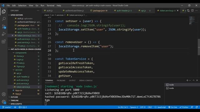 React JWT Authentication - Generate New Access Tokens without Logging In Again смотреть онлайн