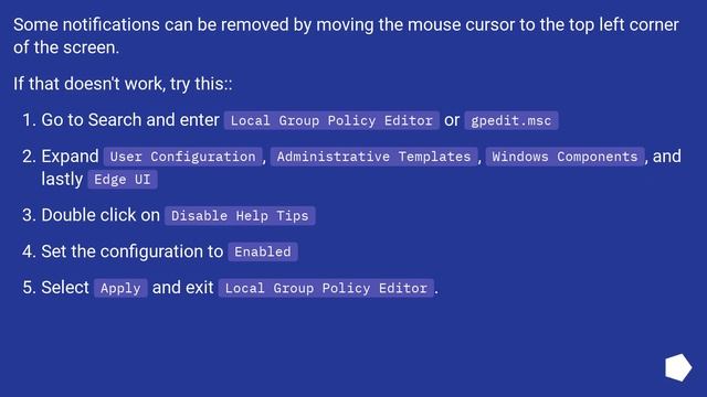 Hide Win 8.1 "tip" about "Switch between apps"? смотреть онлайн