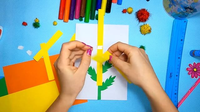 ОТКРЫТКА С ЦВЕТКОМ ИЗ ЦВЕТНОЙ БУМАГИ #АППЛИКАЦИИ #ПОДЕЛКИ #СВОИМИРУКАМИ #ЦВЕТОК #2022 #DIY смотреть онлайн