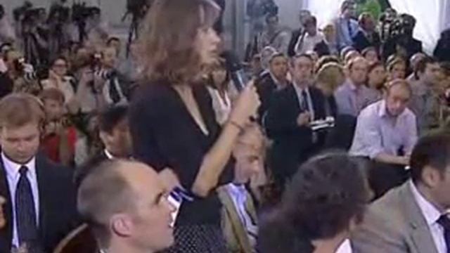 D.Medvedev.Пресс-конференция по окончании встречи с Президентом Франции Николя Саркози.Part 4 смотреть онлайн