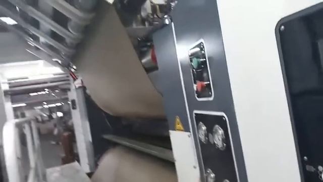 Trial Run of 2500mm FULIOK Cardboard Production Line in Chaozhou City 2021.09 смотреть онлайн