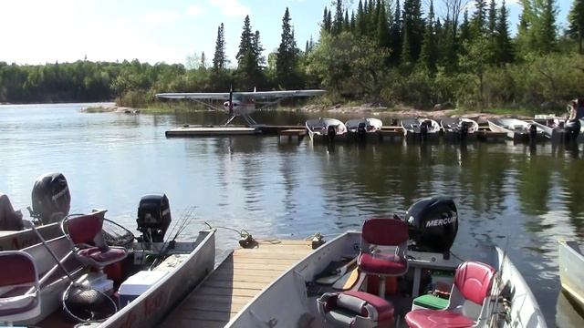Рыбалка в Манитобе. Рыбалка в Канаде. Eagle Nest Resorts смотреть онлайн