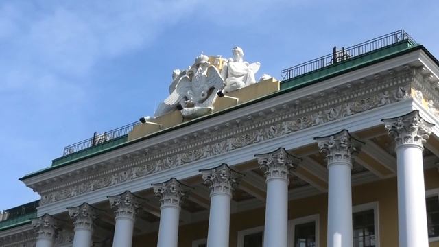 Petersburg. Plac św. Izaaka i Senacki. Санкт-Петербург. Исаакиевская и Сенатская площади смотреть онлайн