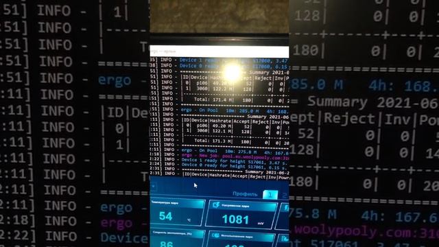 3060 lhr майнит альты!!!Солёный привет! ERG