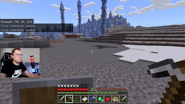 СТРИМ по Minecraft! Учимся выживать в Майнкрафт! смотреть онлайн