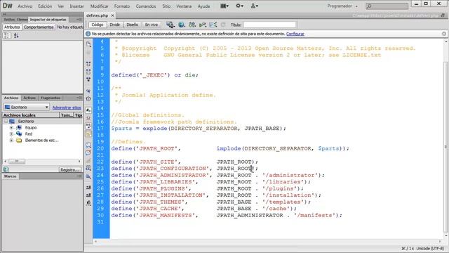 Curso Joomla 3 Seguridad - Configuration.php смотреть онлайн