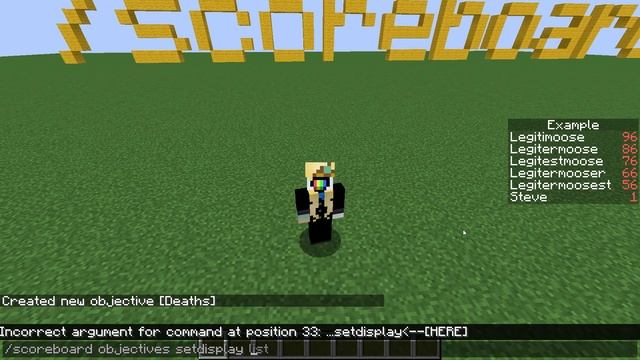 Minecraft Scoreboard Command Tutorial [1.18] смотреть онлайн