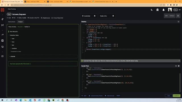 How old is your Cat and Dog? Find out with Javascript and Python. Learn to Code by solving problems смотреть онлайн