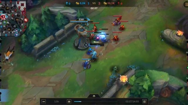 ThePeaceDuck совершает даблкилл и дефает вышку. League of Legends — Гайд по герою Fizz (Физз).Fizz смотреть онлайн