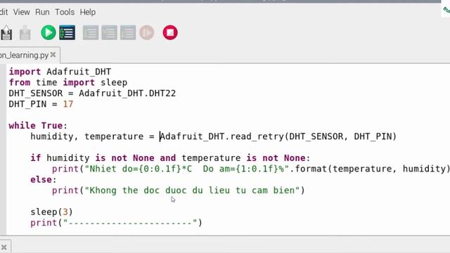 Lập trình Python for IoT - đọc nhiệt độ và độ ẩm từ cảm biến DHT22 | Trungtâmđàotạo.VN смотреть онлайн