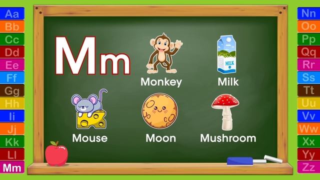 Learning How to Write the English Alphabet Uppercase and Lowercase Letters смотреть онлайн