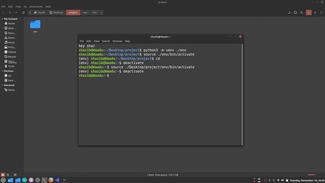 How to create and access VirtualENV in Linux | linux tutorials смотреть онлайн