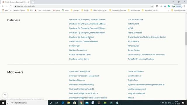 How to download oracle database 11g release 2 on Windows ? || Oracle database Tutorial смотреть онлайн