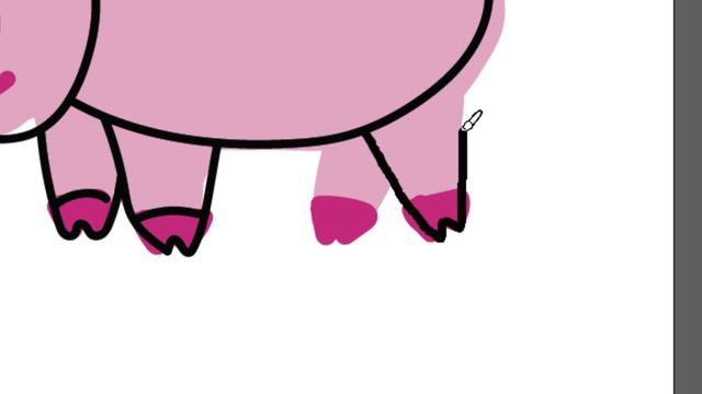 Рисуем свинку детям часть 41 смотреть онлайн