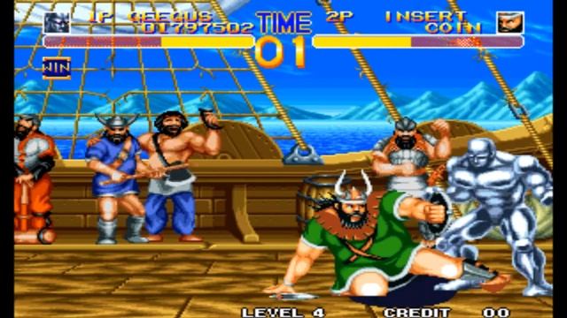 World Heroes 2 (MAME) Neo Geegus Arcade смотреть онлайн