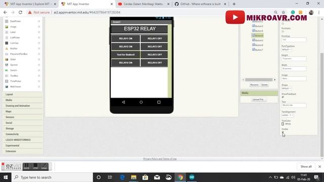 Buat Produk mu dengan Tutorial Mit App Inventor Untuk Mengontrol Relay dengan ESP32 смотреть онлайн