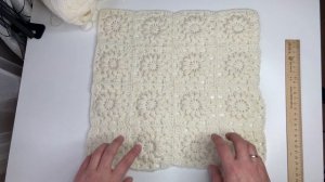 Подушка крючком. Чехол на подушку, вязание мотивами