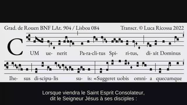 Cum venerit paraclitus Spiritus