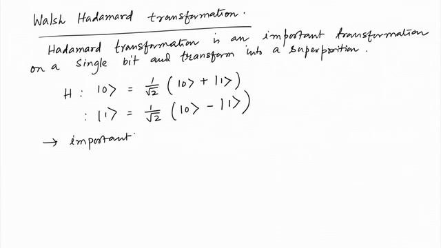 Quantum Gates, Walsh Hadamard Transportation, No cloning theorem смотреть онлайн