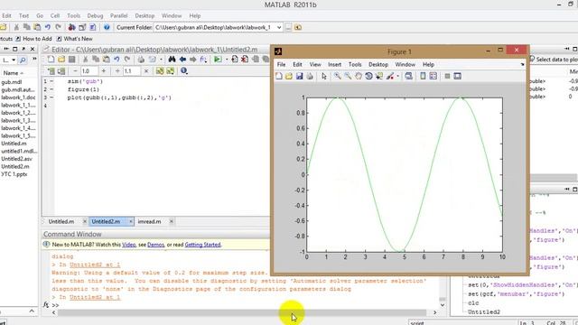 как сохранить графики в Simulink ,how to save graph from scope in Simulink смотреть онлайн