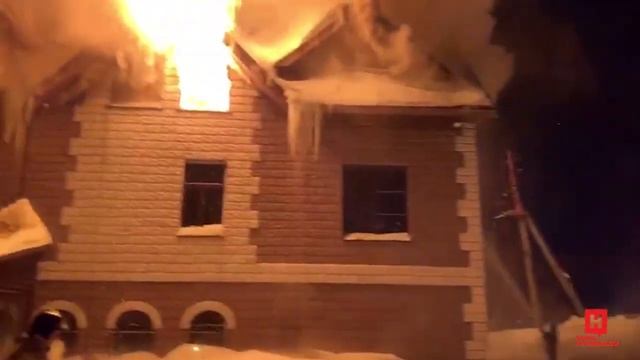 Страшный пожар в гостинице в Шерегеше смотреть онлайн