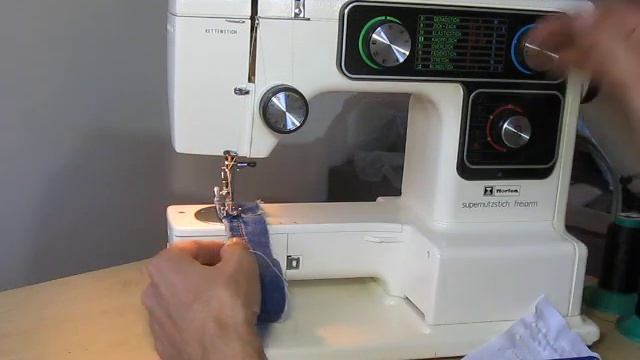 Janome 618 Nähmaschine Sewing machine Швейная машина test смотреть онлайн