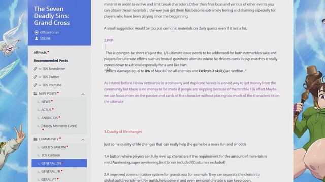 *NETMARBLE FORUMS ARE ON FIRE???* What's Going On & What You Need To Know!? (7DS Grand Cross) смотреть онлайн