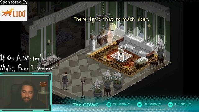 If On A Winter's Night, Four Travelers - Full Playthrough Chapter 1 -The Silent Room смотреть онлайн