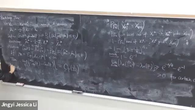 STATS 203 - Large Sample Theory - Lecture 18 (Bootstrap) смотреть онлайн