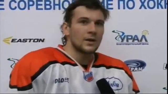 ТУР№42 23.01.14 ХК Буран-ХК Ермак 5-2  Матчевые интервью
