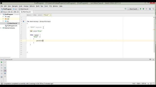 Kotlin Tutorial # 6 | WHEN keyword/Expression in Urdu-Hindi смотреть онлайн